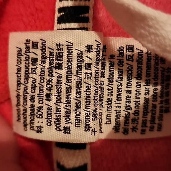 Pink hooded sweatshirt - Picture 4 of 4